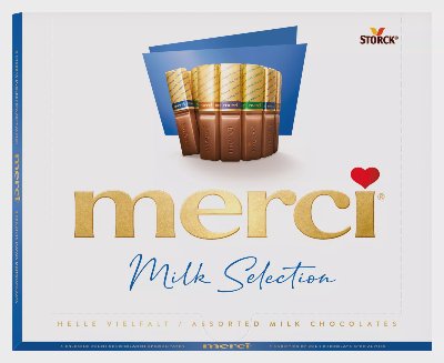 Merci Шоколадови бонбони
различни видове