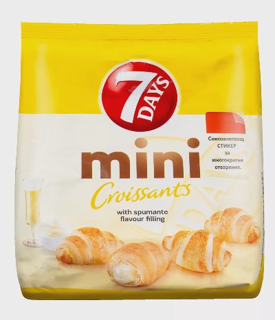 7 DAYS Миникроасан
различни вкусове