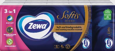 ZEWA SOFTIS Носни кърпички
различни видове