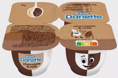 Danette Duo Пудинг
шоколад и мляко