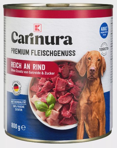 K-CARINURA Храна за кучета
различни видове
