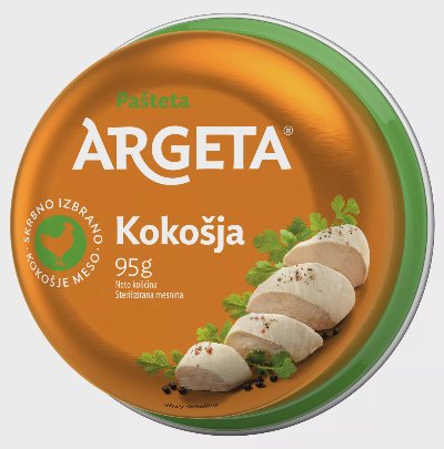 Argeta Птичи пастет
различни видове