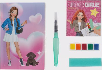 Forever Girlie Комплект водни бои
30 цвята