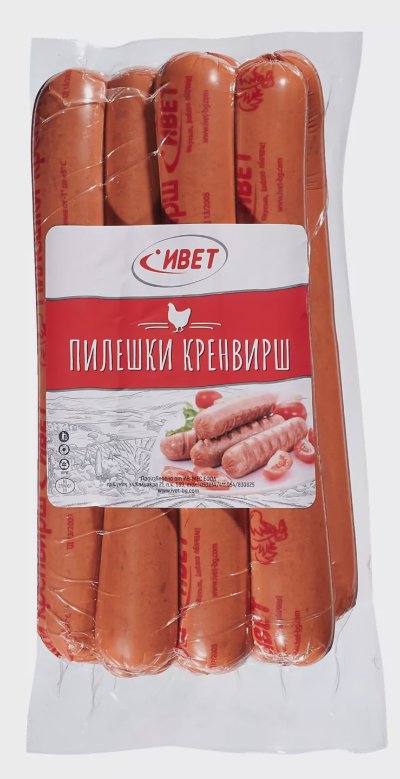 Ивет Кренвирши
от пилешко месо