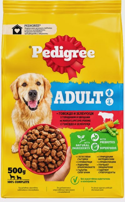 Pedigree Суха храна за кучета
различни видове