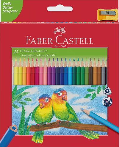 Faber Castell Моливи с острилка
24 цвята