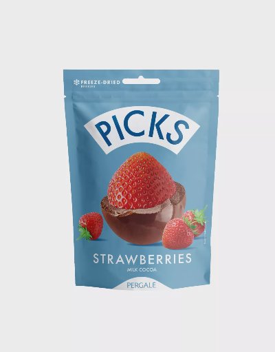 Picks Плод в млечна
какаова глазура