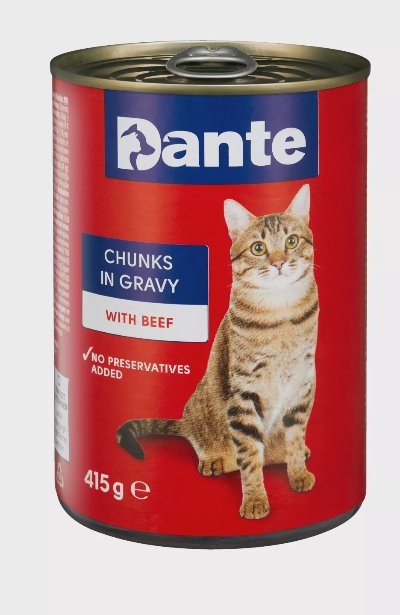 Dante Храна за котки
различни видове