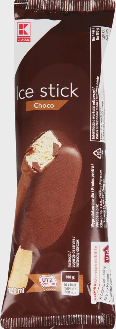 K-Classic Сладолед на клечка
различни вкусове