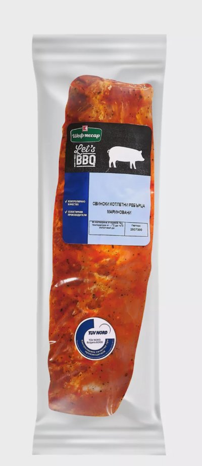 Шеф Месар Свински котлетни ребърца
мариновани