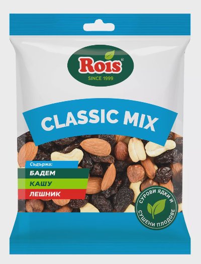 Rois Сурови ядки
различни видове