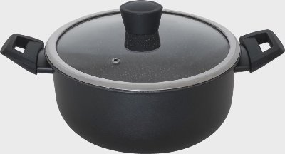 BRIO Тенджера с капак Black Stone
Ø24 см