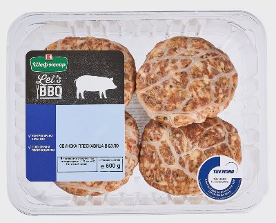 Шеф месар Свинска плескавица
в було
