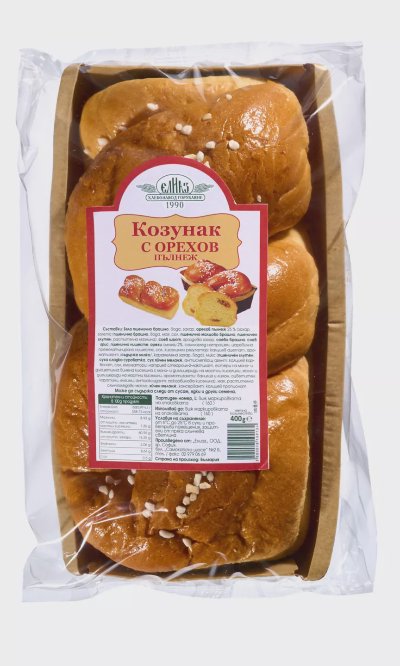 ЕЛИАЗ Козунак
с орехов пълнеж