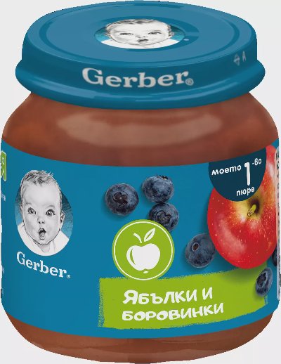 Gerber Плодово пюре
различни видове
