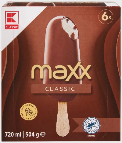 K-CLASSIC Сладолед Maxx
различни вкусове