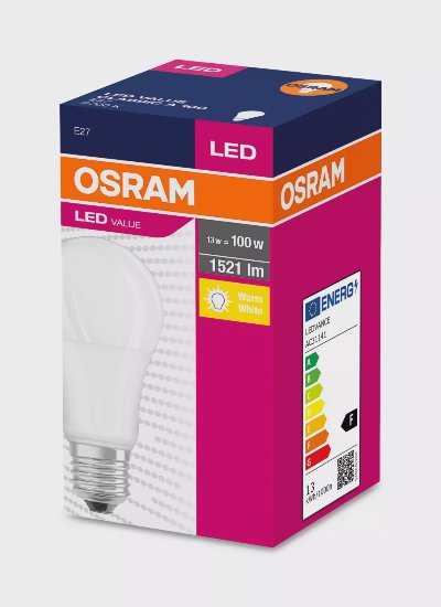 Osram LED VALUE лампа
E27