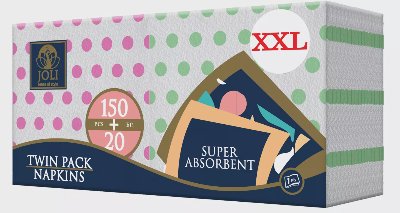 JOLI Салфетки Twin pack
еднопластови