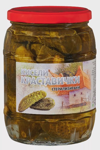 Корнишони стерилизирани