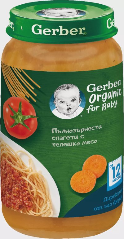 Gerber Organic Пюре
различни видове