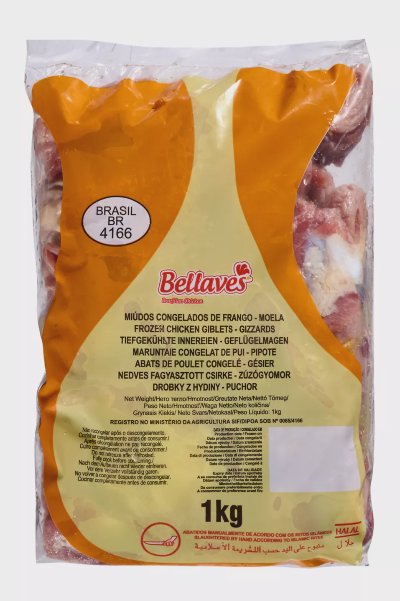 Bellaves Пилешки дробчета
замразени