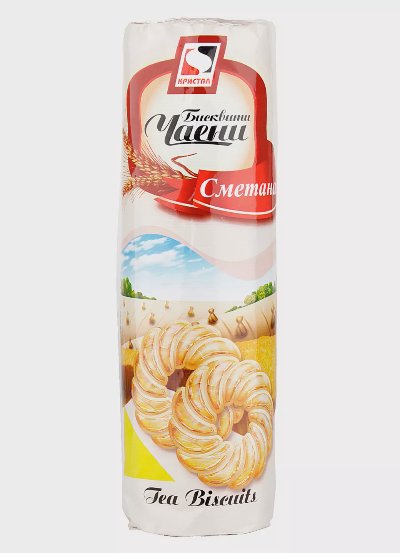 Кристал Чаени бисквити
различни вкусове