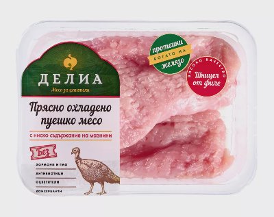 Делиа Пуешки шницел от филе
400 г