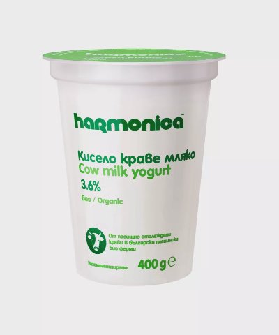 HARMONICA Био кисело мляко
3,6% масленост