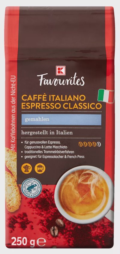 K-Favourites Мляно кафе
Caffe Italiano