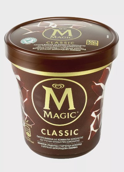 Magic Pint Сладолед
различни вкусове