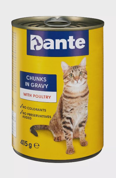 Dante Храна за котки
различни видове