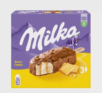MILKA Сладолед
различни вкусове