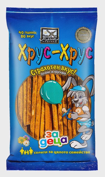 Хрус-хрус Солети
за деца