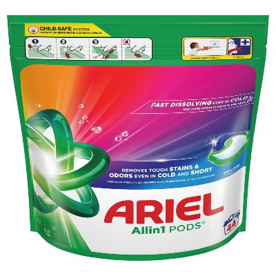 Ariel, Гел 50/60 пранета Прах 60 пранета
Капсули 30/38/43/44 пранета