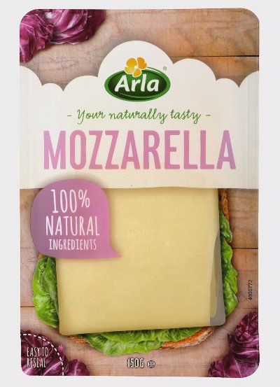 Arla Моцарела
слайс