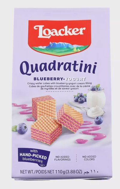 Loacker Вафли Quadratini
различни видове