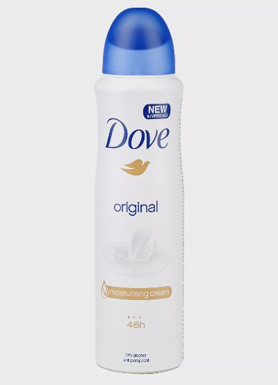 Dove Дезодорант
спрей или стик