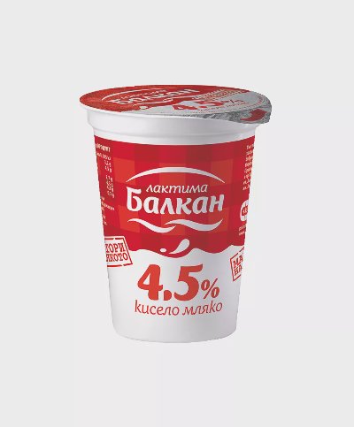 Балкан Кисело мляко
4,5% масленост
