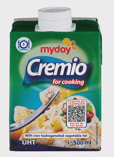 My Day Продукт за готвене
Cremio