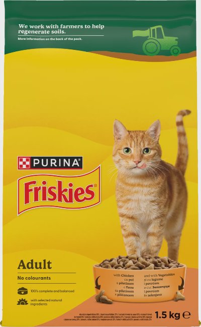 Friskies Суха храна за котки
различни видове