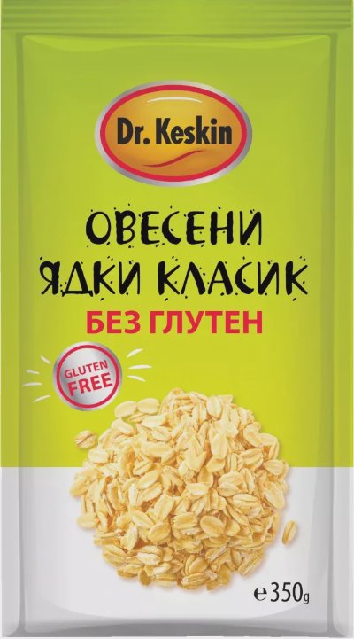 Dr. Keskin Овесени ядки
без глутен