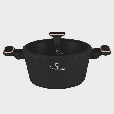 BERLINGER HAUS Тенджера с капак Black Rose
Ø24 x 12,5 см, 4,3 л