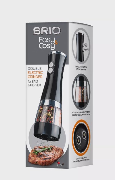 BRIO Мелничка за сол/пипер
Easy & Cosy, електрическа