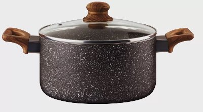 BRIO Тенджера Mocca Marble
4,8 л, Ø24 см