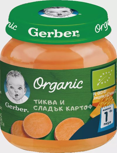 Gerber Organic Биопюре
различни видове