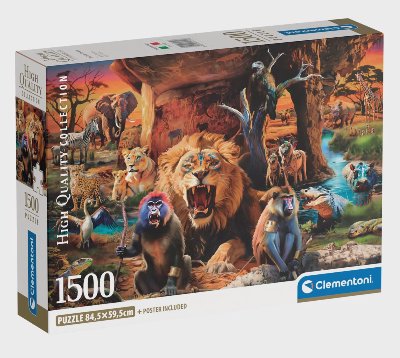 Clementoni Пъзел
1500 части