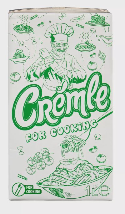 Cremle Крем за готвене
на растителна основа