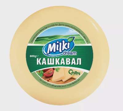MILKI DREAM Кашкавал
от краве мляко