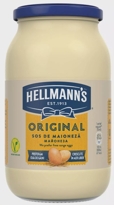 Hellmann's Майонеза Original или Кетчуп