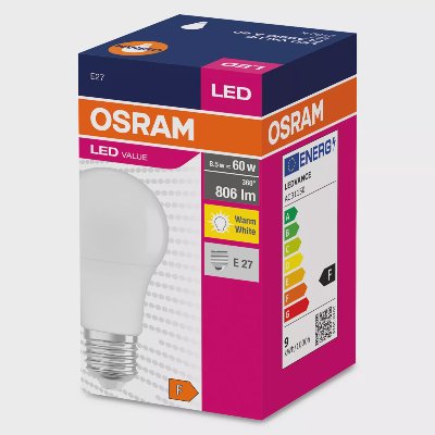 Osram LED VALUE лампа
2700 K, 4000 K или 6500 К